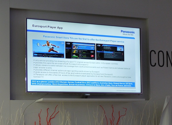 DH Özel : Eurosport Player uygulaması güz döneminde Panasonic SmartViera modellerine gelecek