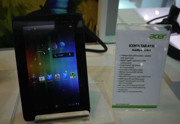 Computex 2012 : Acer'dan A110 ve A210 Android tabletler