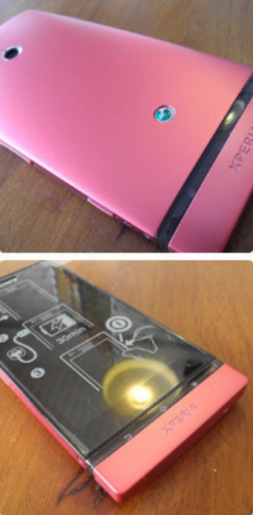 Pembe renkli Sony Xperia P ufukta göründü