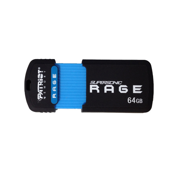 Patriot'tan 180MB/sn okuma hızına ulaşabilen USB 3.0 bellek: Supersonic Rage XT