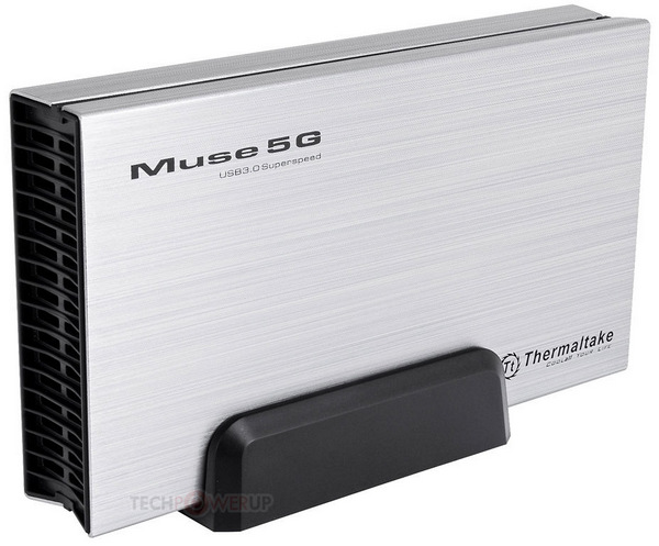 Thermaltake'den 2.5-inç ve 3.5-inç'lik alüminyum sabit disk kutuları: Muse 5G