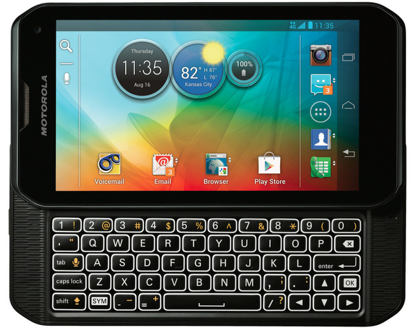 Android ICS'li ve QWERTY klavyeli Motorola Photon Q 4G LTE resmiyet kazandı