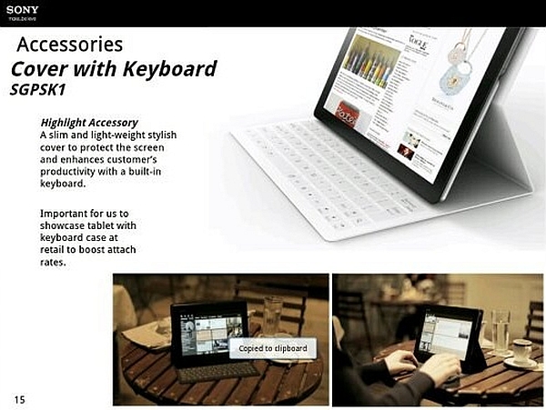 Sony Xperia Tablet ortaya çıktı