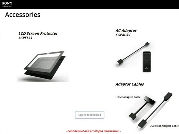 Sony Xperia Tablet ortaya çıktı