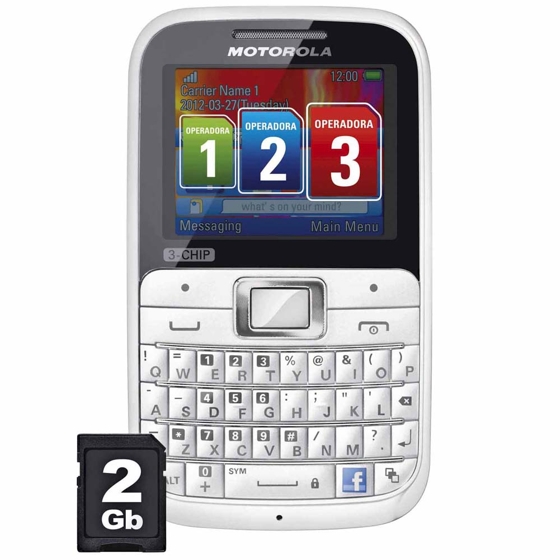 Motorola'dan üç sim kart destekli ve QWERTY klavyeli model: Motokey EX117