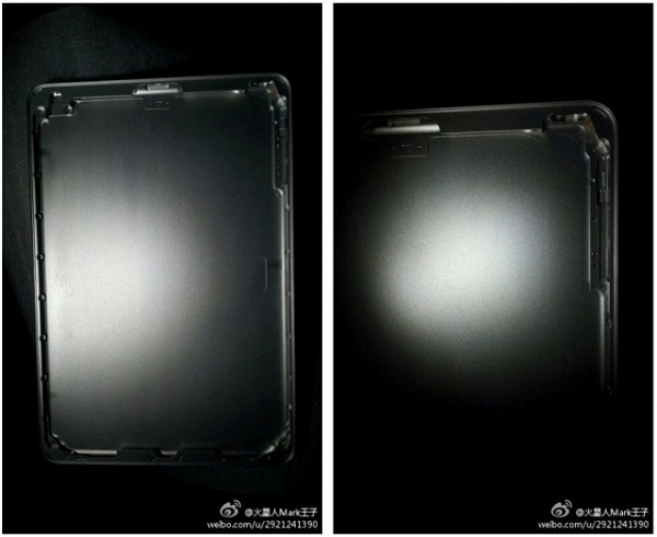 iPad Mini'ye ait olduğu iddia edilen arka kasa görselleri internete sızdı