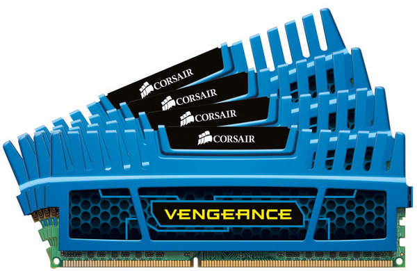 Corsair'dan ''Vengeance'' serisi 16 GB DDR3-1866 MHz bellek kiti