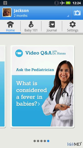 WebMD Baby ile bebek sağlığı bilgileri her an elinizin altında
