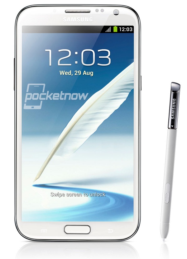 Samsung Galaxy Note II ortaya çıktı