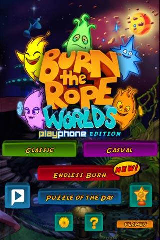 Burn the Rope:Worlds & Friends ile ipleri yakmaya devam ediyoruz