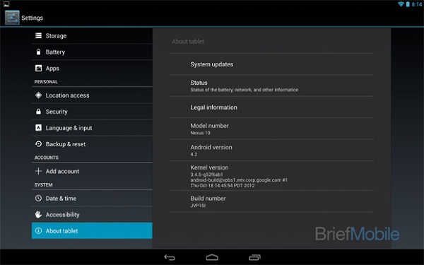 Google Nexus 10 ile ilgili yeni bilgiler sızdı
