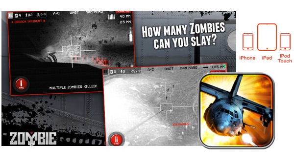 Zombie Gunship, Appstore'da kısa bir süreliğine ücretsiz olarak yayında