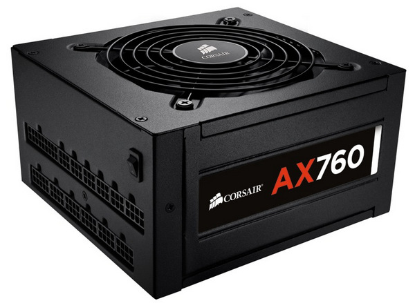 Corsair'dan 80+ Platinium sertifikalı güç kaynakları: AX760, AX860, AX760i, AX860i