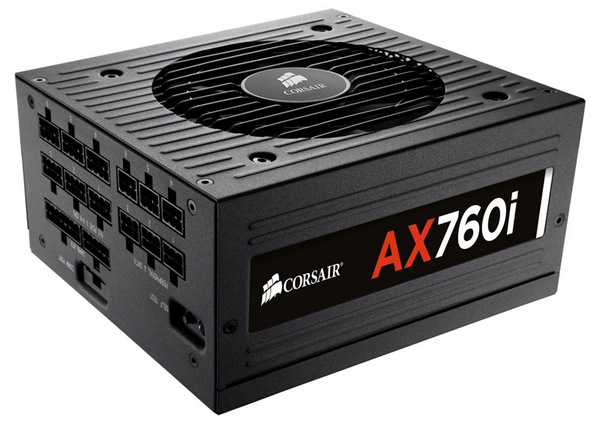 Corsair'dan 80+ Platinium sertifikalı güç kaynakları: AX760, AX860, AX760i, AX860i