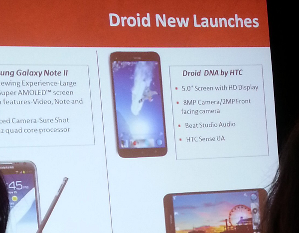 HTC ve Verizon 13 Kasım'da Full HD çözünürlüklü DROID DNA'yı tanıtacak