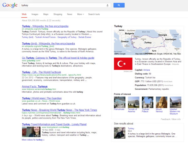 Google'ın arama sonuçları sayfası yenilendi