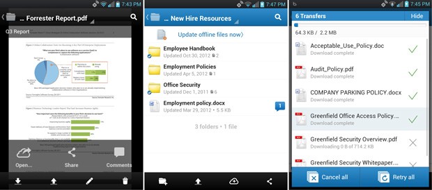 Android için Box, dosya önizleme özelliğiyle güncellendi