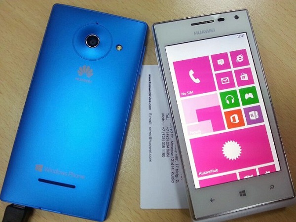 Huawei Ascend W1'e ait yeni görüntüler yayınlandı