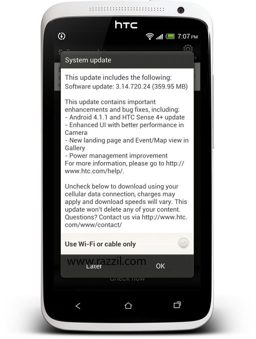 HTC One X için Android 4.1 Jelly Bean güncellemesi Hindistan'da dağıtılmaya başladı