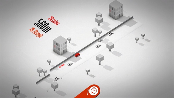 Endless Road ile hiç bitmeyen yollar iOS platformunda