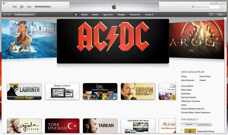 iTunes Store Türkiye açıldı ! (Güncel)