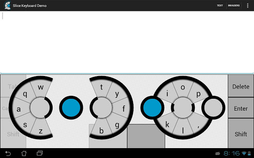 Slice Keyboard farklı yazım tekniğiyle dikkat çekiyor