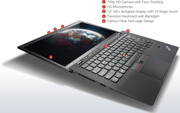 Lenovo ThinkPad X1 Carbon Touch resmen duyuruldu