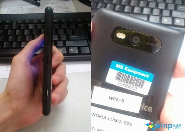 Windows Phone 8 işletim sistemli Nokia Lumia 825 görüntülendi