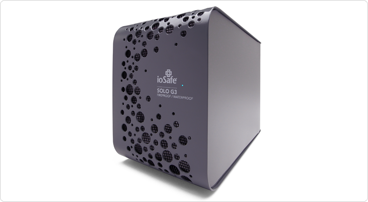 ioSafe Solo G3; Yangın ve sel felaketlerine dayanıklı harici sabit disk