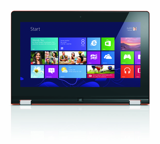 Lenovo'dan hareketli dokunmatik ekrana sahip dizüstü bilgisayar: IdeaPad Yoga 11S