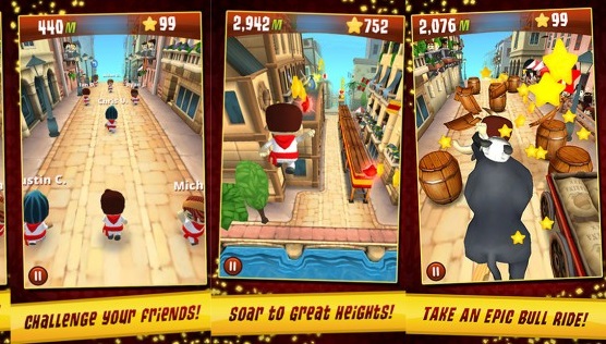 Zynga, sonsuz koşu türünde Running with Friends oyununu yayınladı