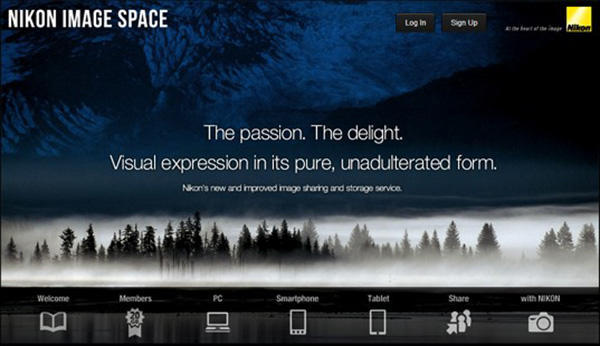 Nikon, fotoğraf/video depolama ve sergileme servisini duyurdu