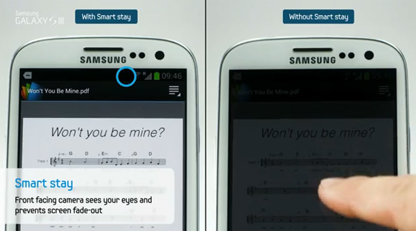 Samsung, Galaxy S4'te göz takibi ile ilgili iki yeni teknolojiye yer verebilir