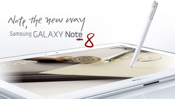 Galaxy Note 8.0 modelinin fiyatı netleşiyor