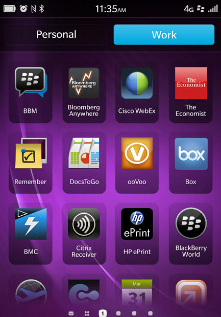 BlackBerry 10 ile sunulan önemli özellikler