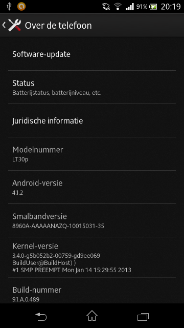 Sony, Xperia T modeli için Android 4.1 güncellemesini dağıtmaya başladı