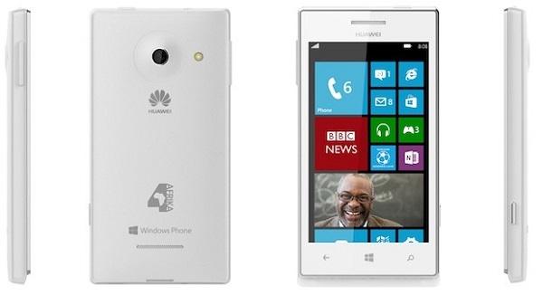 Microsoft'un 4Afrika girişiminin ilk ürünü Huawei Windows Phone 8 akıllı telefonu oldu