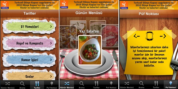 Mutfak Önlüğü ile onlarca yemek tarifi iOS cihazınıza geliyor