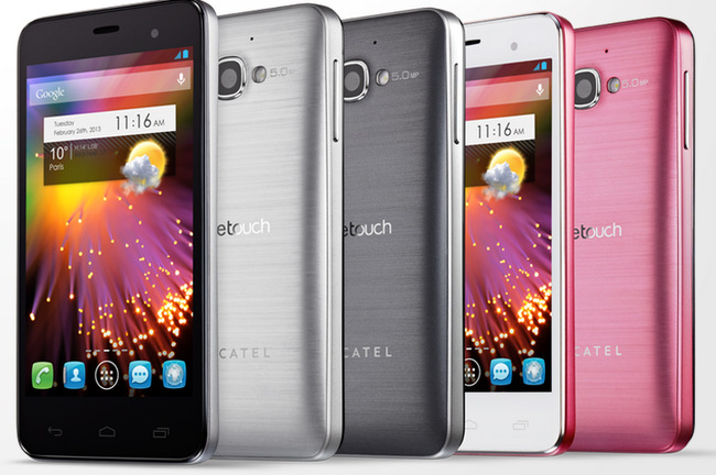 Alcatel'in yeni akıllı telefonu One Touch Star gün yüzüne çıktı