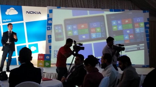 Nokia'nın muhtemel tablet modeli bir tanıtım esnasında yanlışlıkla ortaya çıktı