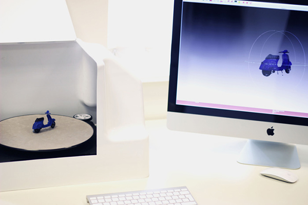 Geliştirilmiş en kullanışlı 3D tarayıcılardan birisi,”CADScan”
