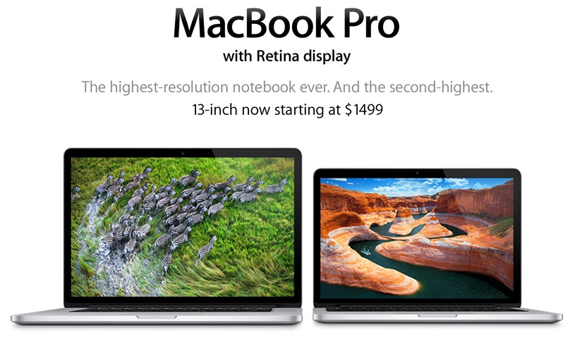 Apple, Retina Ekran MacBook Pro'larda revizyona gitti