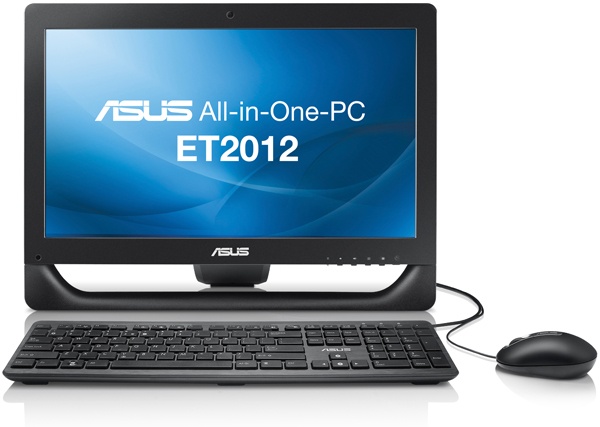 Asus'tan 20-inç dokunmatik ekranlı hepsi bir arada bilgisayar: ET2012AUTB