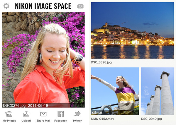 Nikon Image Space servisinin iOS ve Android uygulamaları yayına başladı