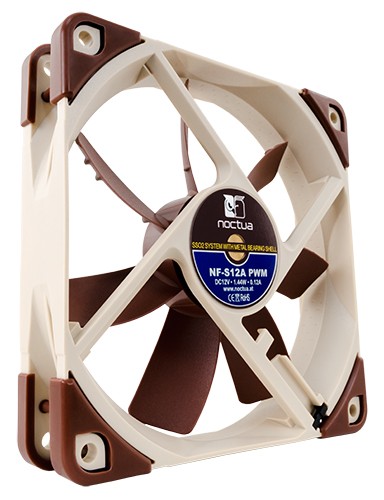 Noctua, 120 mm çapındaki üçüncü nesil fanı NF-S12A'yı tanıttı