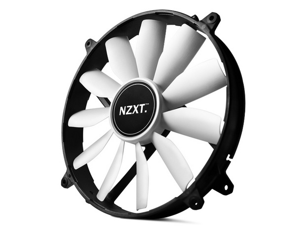 NZXT'den 200 mm çapında LED'li kasa fanı: FZ-200