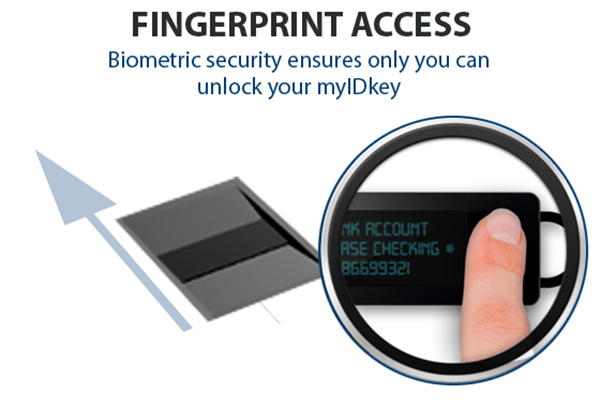 Sektörün ilk biyometrik güvenlikli USB şifre yöneticisi,”myIDkey”