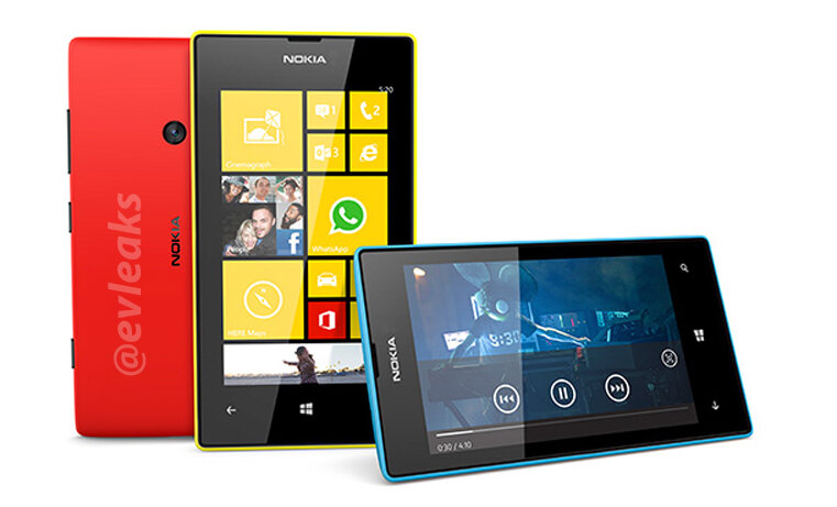 Lumia 520 & 720'nin resmi basın görselleri internete sızdı