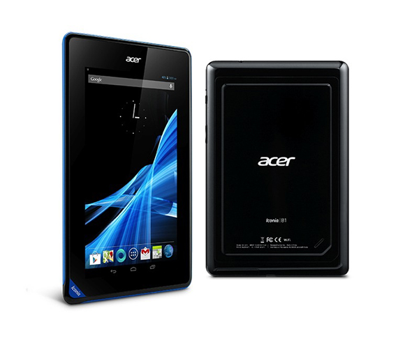 MWC 2013: Acer, Iconia B1-A71 tabletinin 16GB'lık versiyonunu tanıttı