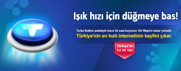 Turkcell Superonline fiber internet müşterileri için Turbo Buton hizmetini başlattı